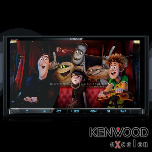Pantalla Kenwood Dmx907s Carplay Android Auto Wireless + Cam