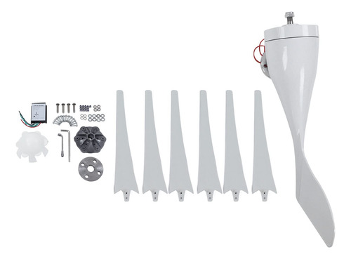 Generador De Viento 100 W Luz De Calle Solar Dc 24v