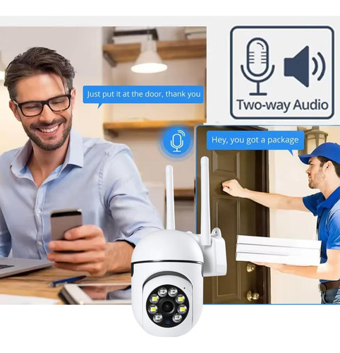 Videocámaras Ip Exteriores, Mxliu-001, 1pza, Wifi, 5mp, App