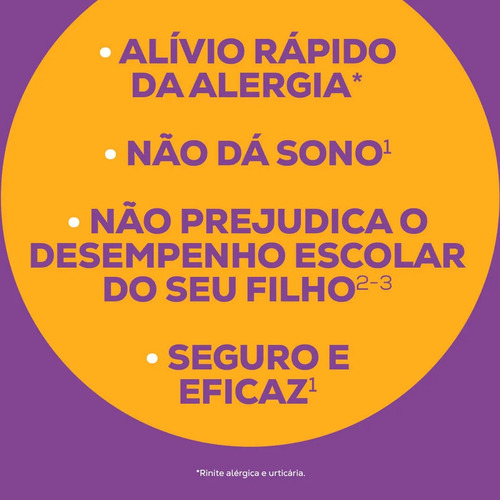 Allegra Xarope Infantil - Suspensão Oral 150ml