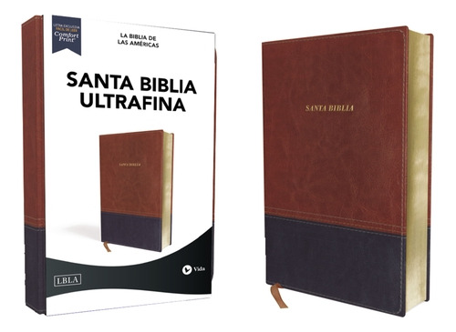 Libro Lbla Santa Biblia Ultrafina, Leathersoft, Cafã© - L...