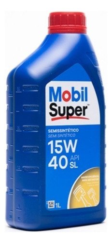 Óleo Mobil Super 2000 X1 15w 40 Semisintético 1 Litro