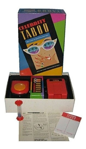 Juego De Mesa: Celebridad Taboo.