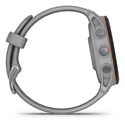 Reloj Inteligente Gps Garmin Forerunner 255s Gris Claro Con