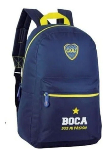 Mochila Boca Juniors Urbana Original Licencia 17 Bj64 Maple