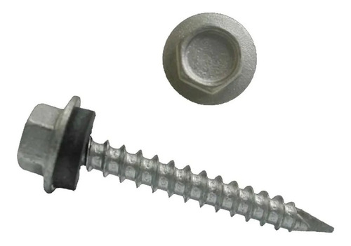 Tornillo Autoperforante Hex P/ Techo Espada 10x1 1/2(100und)