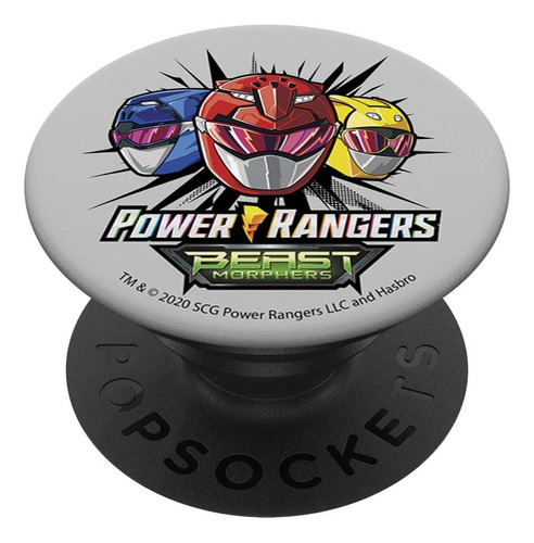 Power Rangers Beast Morphers Cascos Popsockets Popgrip: Agar