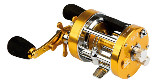 Reel Rotativo Kunnan Aton 506 6 Rulemanes Freno Magnetico 