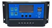 Comprar Controlador De Carga solar placas fotovoltaicas 60a Pwm Lcd Usb sistema off-grid compativel com placa solar 12V até 780w e 24V até 1560w