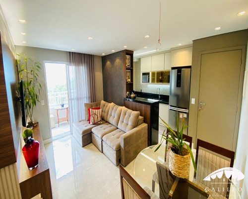 Imagem 7 de 24 de Vende-se Apartamento Todo Planejado 79m² -3 Dormitórios Sendo 1 Suíte - Ampla Sala -varanda Envidraçada - 2 Vagas - Cond. Contemporâneo -jundiaí - Ap02078 - 70421683