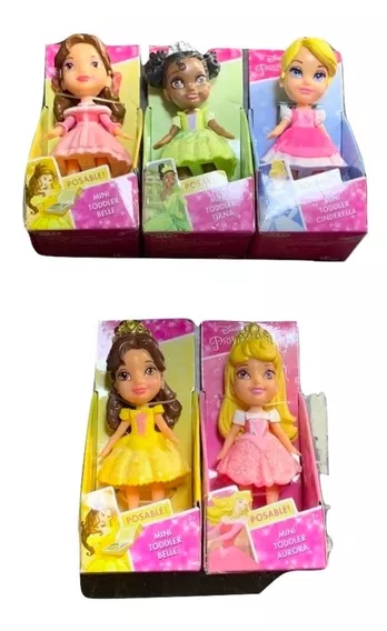 Disney Princesas Niñas Colección Toddler Articuladas