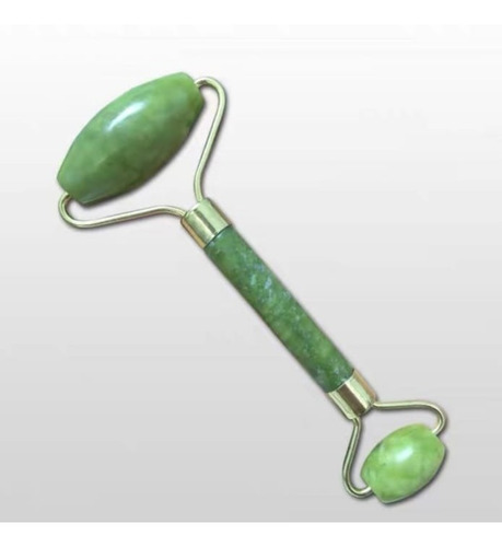 Imagen 7 de 7 de Rodillo De Jade Para Masaje Facial Antiedad Rostro