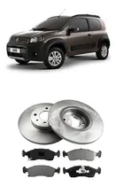Comprar Juego Discos Y Pastillas Fiat Uno Way Gr Frenos