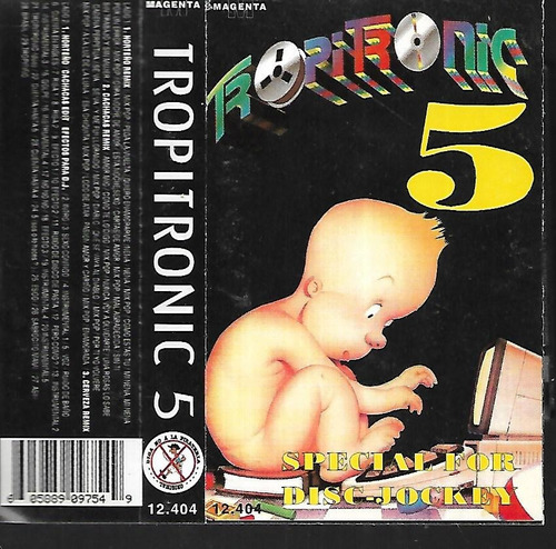 Tropitronic 5 Special For Discjockey Sello Magenta Cassette