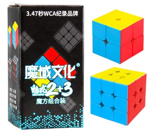 Set De Cubos Rubik Moyu Meilong 2+3 Set