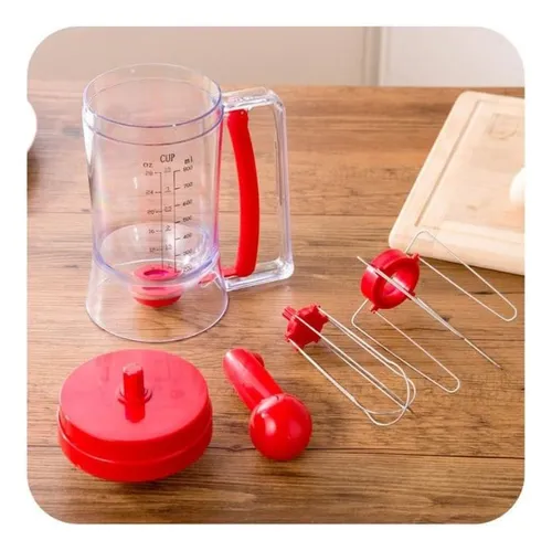 Mezclador Y Dispensador De Cocina Para Masa Batidor Manual