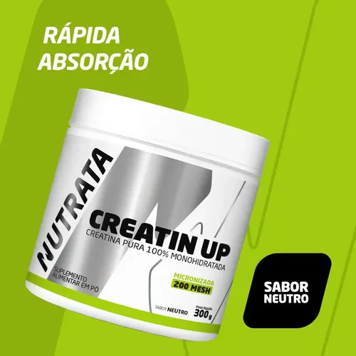 Creatina Nutrata Premium Creatin UP - 300g em pó Sem sabor x 300g