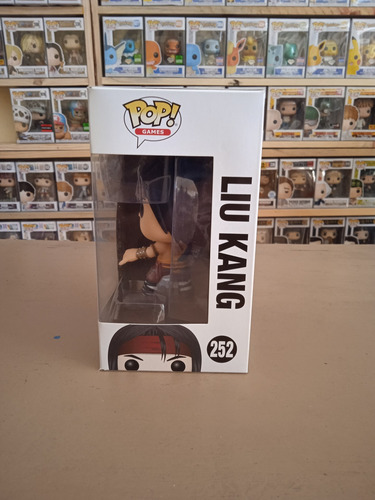 Funko Pop Liu Kang #252 Mortal Kombat Original Nuevo