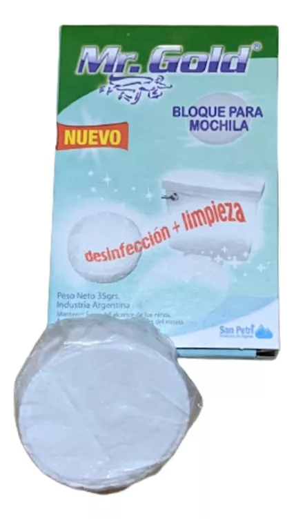 Segunda imagen para búsqueda de pastilla para mochila de inodoro