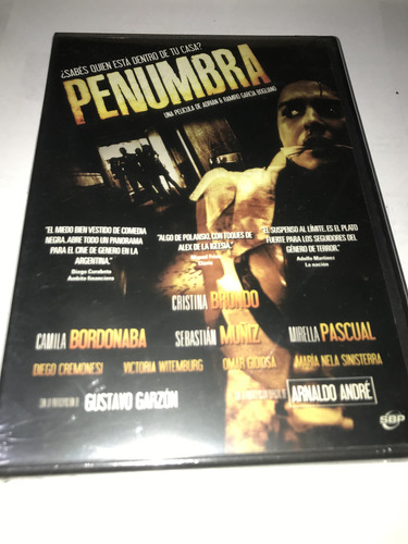 Penumbra Película De Adrián & Ramiro Bogliani Dvd Nuevo