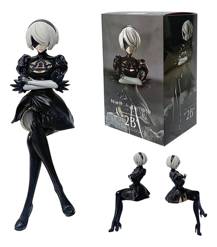 / Figura De Acción Game Nier Automata 2b De Juguete, 15 Cm