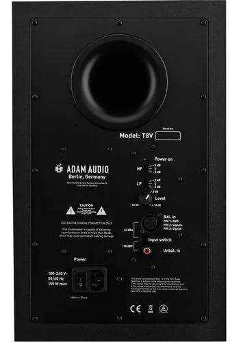 Monitores De Estudio Adam T5v Activo Woofer 5 X Unidad