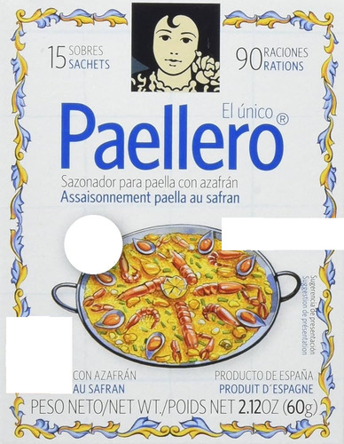 Sazonador De Paella Azafran 60g