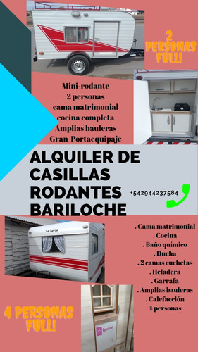 Alquiler De Casillas Rodantes En Bariloche 