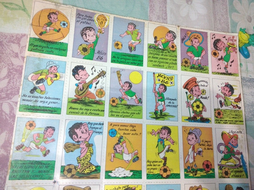 Colección Estampas México 86 Cantinflas Planilla (Usado)
