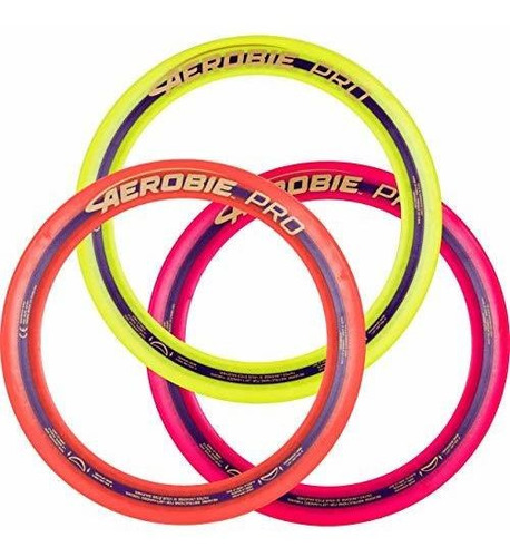 Aerobie 13  Pro Ring - Set Of 3 (colors May Vary)