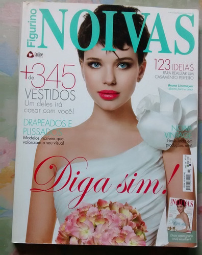 Revista Con Vestidos De Novia Y Fiesta Figurino Noivas
