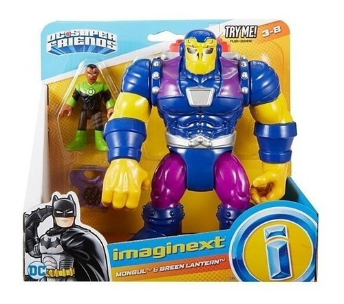 Imaginext Mongul Y Linterna Verde Fisher