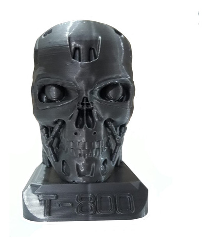 Terminator T-800 Busto Impreso En 3d