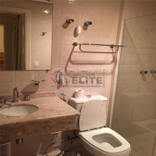 Imagem 10 de 15 de Flat Com 1 Dormitório Para Alugar, 43 M² Por R$ 4.200,00 - Paraíso - Santo André/sp - Fl0005