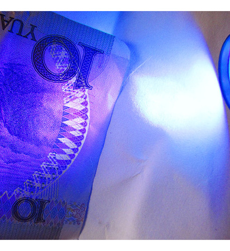 Lámpara Portátil 2 En 1 Con Forma De Antorcha Para Billetes