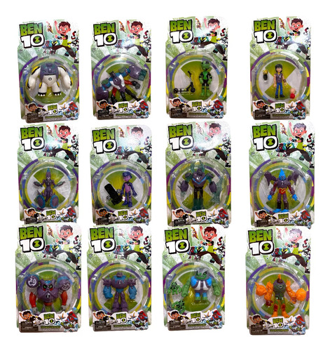 Muñeco Ben 10 Monopatin Figura Articulada 10 Cm