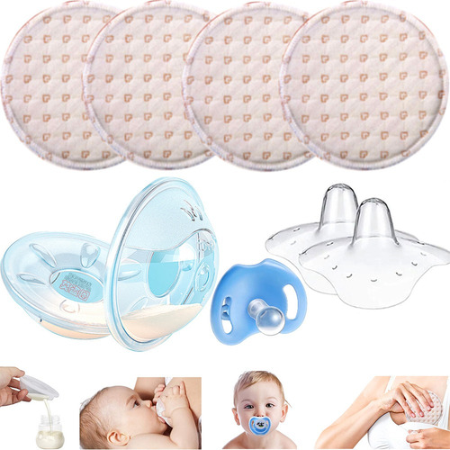 Set De Conchas Recolectoras Lactancia+protectores Para Pezón