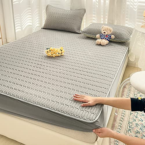 Sábanas Suaves, Juego De Cama De Látex De Color Sólido, Grue