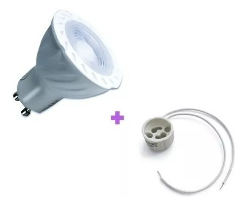 Imagen 7 de 10 de Pack X 5 Bdireccional Exterior / 10 Led Gu10 3008
