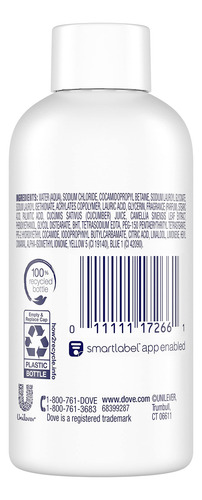 Gel De Baño Dove Go Fresh De Pepino Y Té Verde, 90 Ml, 24 Un
