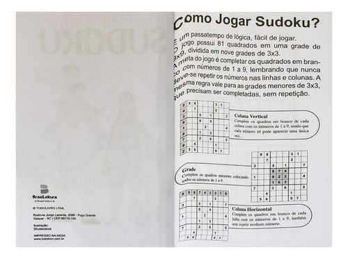 Scottini Sudoko (96p) N.1023 (médio)