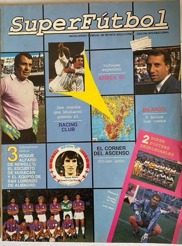 Superfútbol Revista Poster 1988 Fútbol Deportes, Ez5