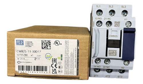 Contactor Cwb25-11-30d17 127v 50/60hz