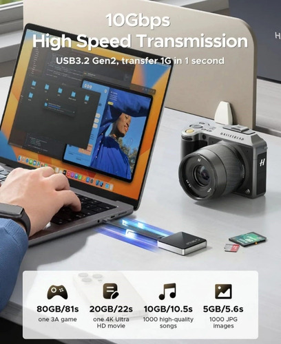 Case Magnética P/ iPhone 15 Pro Max Macbook Ssd M2 2230 Nvme