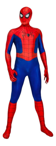 Disfraz Spiderman Comic Clasico 90's Cosplay Marvel 