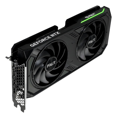 Placa de vídeo Palit Geforce Rtx4070 Dual GDDR6x Nnet de 12 GB