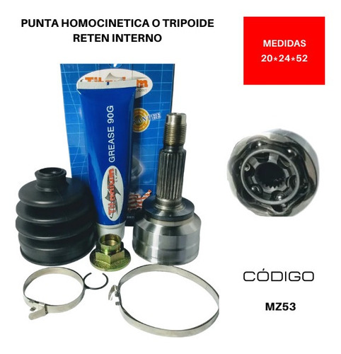 Punta Tripoide Ford Festiva 1.3 1992 1994