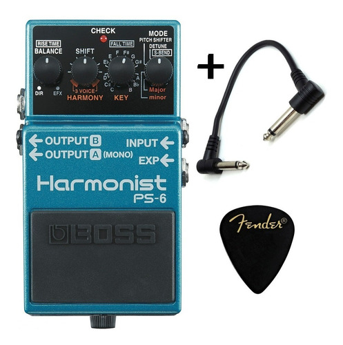 Pedal De Efeitos Boss Ps-6 Harmonist Chorus + Brindes