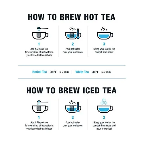 Tiesta Tea - Granada, Té Blanco De Granada De Bayas Mixtas D