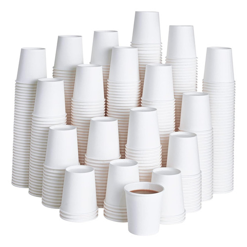 Litopak Paquete De 500 Vasos De Papel De 4 Oz, Tazas De Café